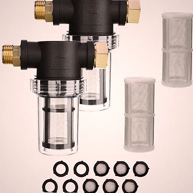 Garden Hose Filter for Pressure Washer Inlet, Inline Sediment Water Filter At...