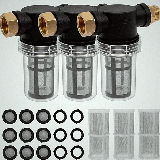 Garden Hose Filter for Pressure Washer Inlet Water, Sediment Filter Attachmen...