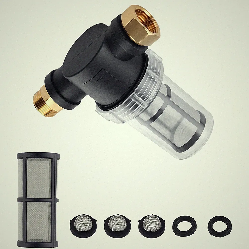 Garden Hose Filter for Pressure Washer with 40 100 Mesh Screen Set