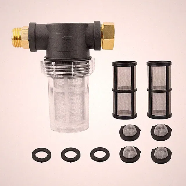 Garden Hose Inlet Filter For High Pressure Washer Sediment Filter Attachment 40