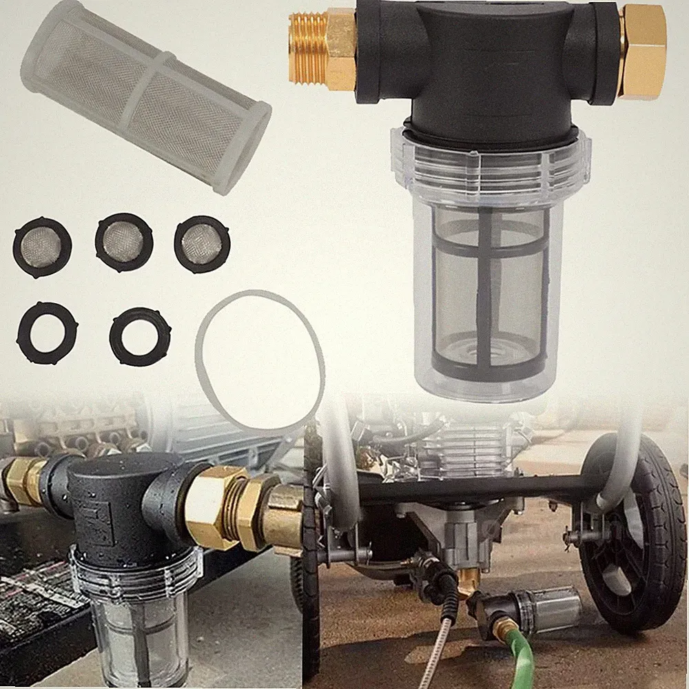 Garden Hose Inline Screen Filter for Pressure Washer Washer Inlet