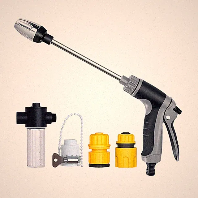 Garden Hose Nozzle Adjustable High Pressure Sprinkler Spray Nozzles for Garden