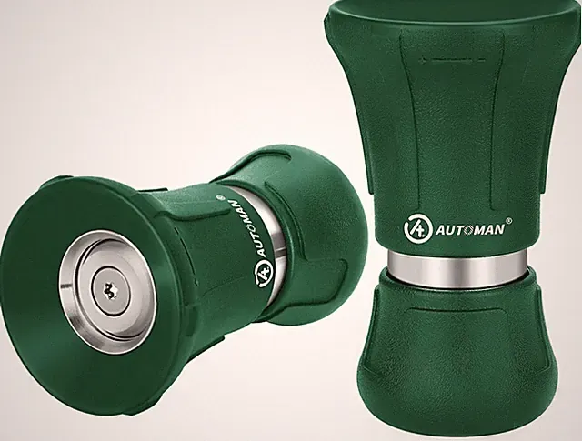 Garden Hose Nozzle Heavy Duty, 2 Pack Fireman Hose Nozzle, High Pressure Water H
