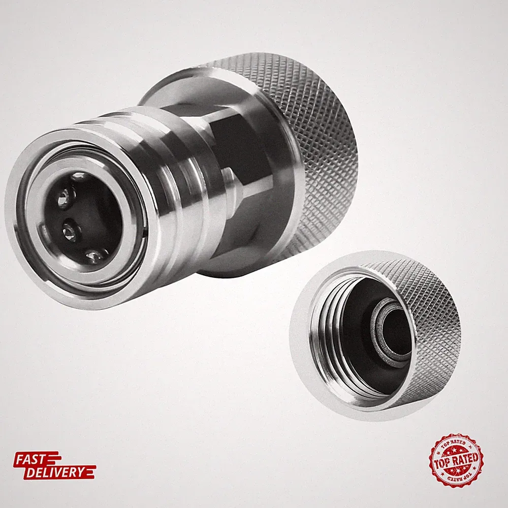 Garden Hose to Pressure Washer Adapter 3/4” GHT to 1/4” Quick Connect
