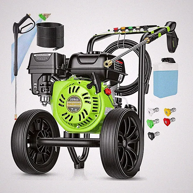 Gas Powered Pressure Washer 4200 PSI Gas Power Washer 4.0 GPM 209CC Commercia...