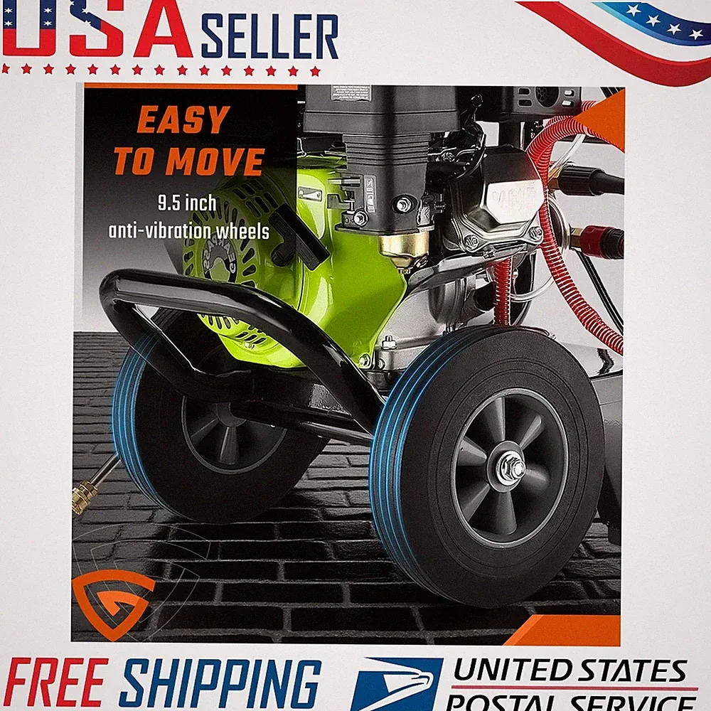 Gas Powered Washer 3500 PSI Washer for Commercial Use Washer Pressure Washer Gas