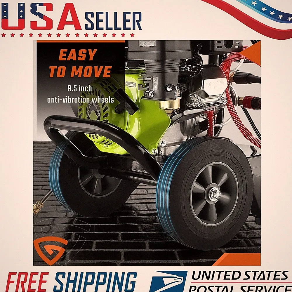 Gas Powered Washer 3500 PSI Washer for Commercial Use Washer Pressure Washer Gas