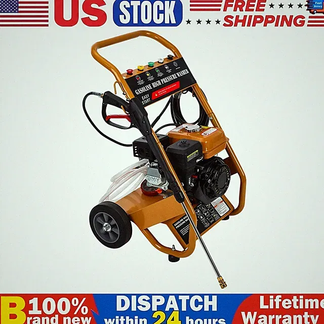 gas powered washer 6.5hp 2.6 gpm high pressure cleaner orange gas pressure