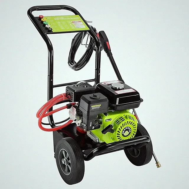 Gas Pressure Washer 212CC 3500 PSI 2.6 GPM with 5 Nozzle Set for Cars Fences