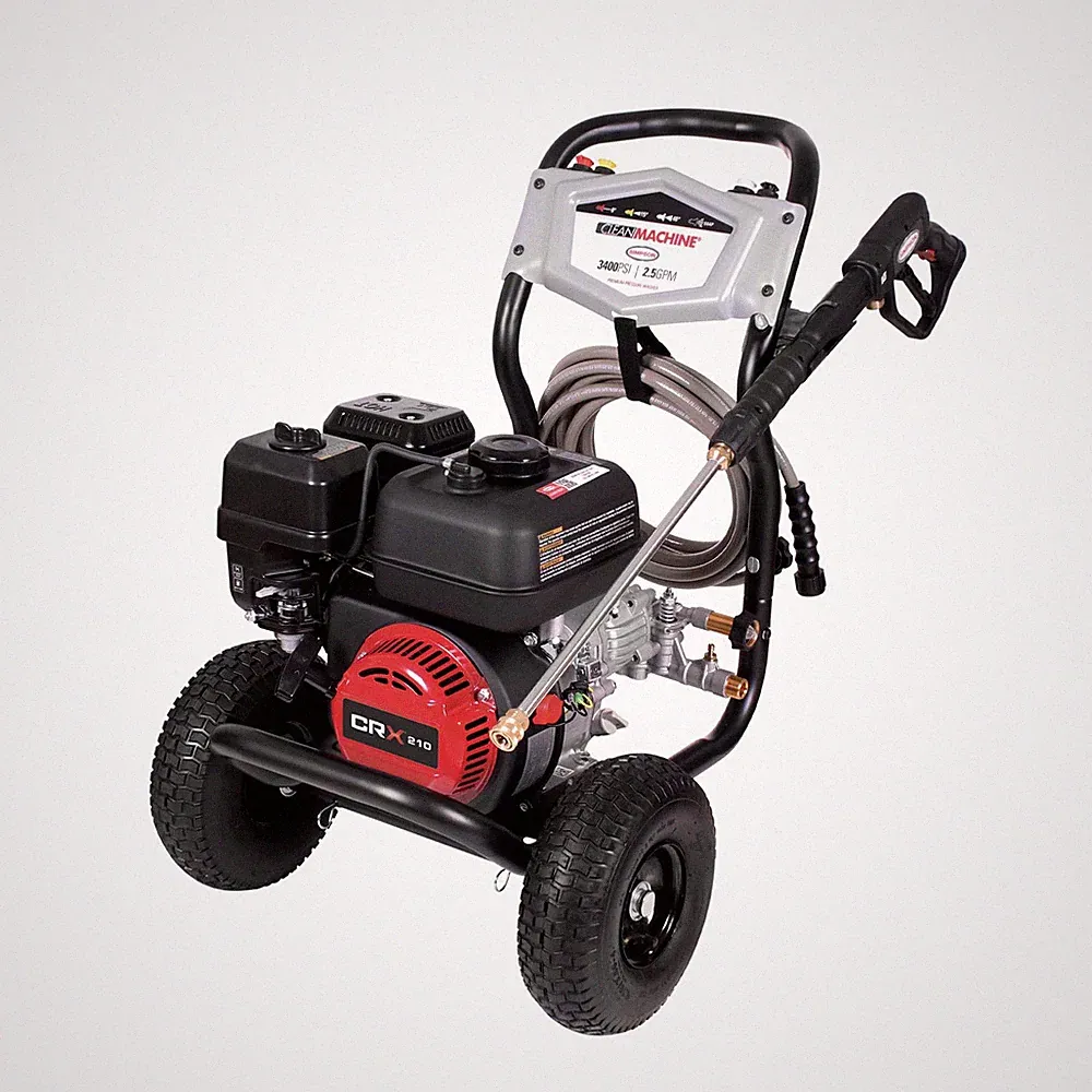 Gas Pressure Washer 3400 PSI 2.5 GPM CRX Engine Simpson CM61083 Clean Machine