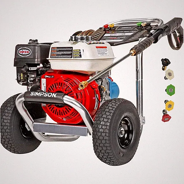 Gas Pressure Washer 3400 PSI 2.5 GPM Honda Engine 25ft Simpson GX200 ALH3228-S
