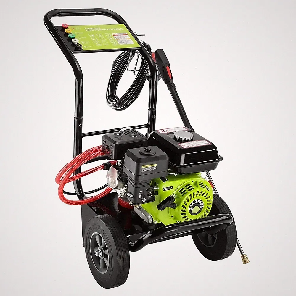 Gas Pressure Washer 3500 PSI Cleaner 2.6 GPM Flow 212cc Engine 5 Jet Tips