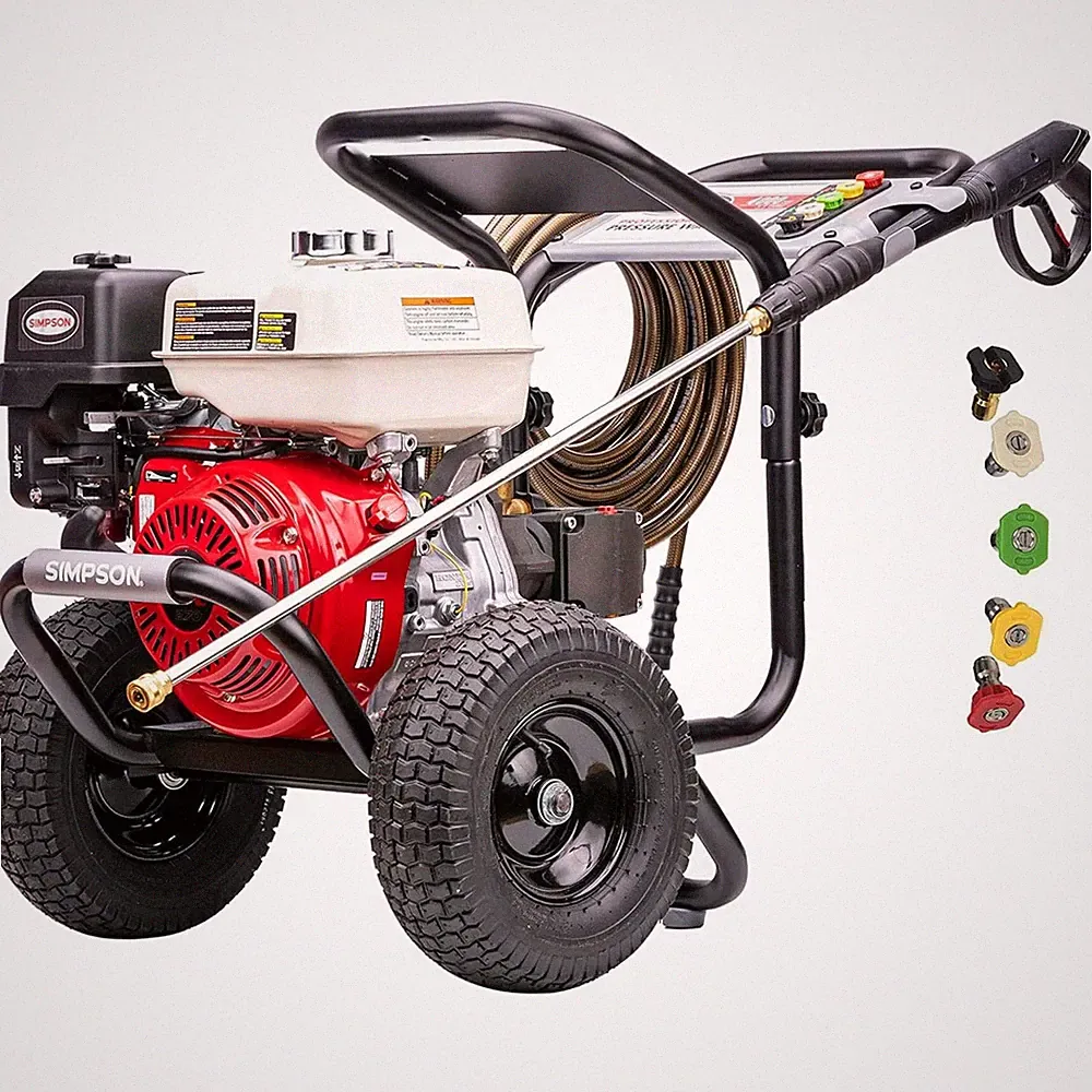 Gas Pressure Washer 4000 PSI 3.5 GPM Honda Engine PS60869 GX270 Simpson Cleaning