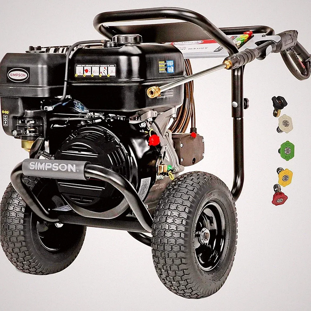 Gas Pressure Washer 4400 PSI 4.0 GPM 50 Hose Black Simpson PS60843 Commercial