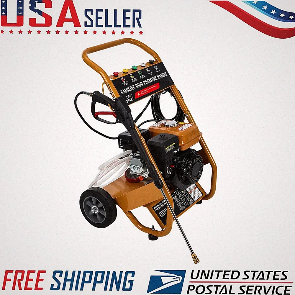 Gas Pressure Washer Commercial Use 4-Stroke Quick Connect 3950 3950 PSI
