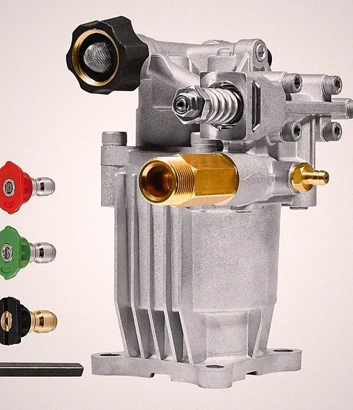 Gas Pressure Washer Pump 3400 PSI | 2.5 GPM - Durable Aluminum Design