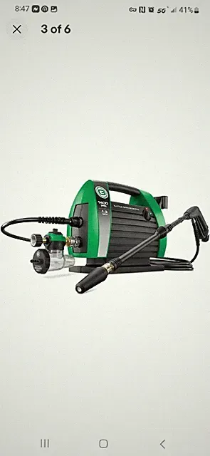 GC141333 -1400 PSI Portable Electric Pressure Washer