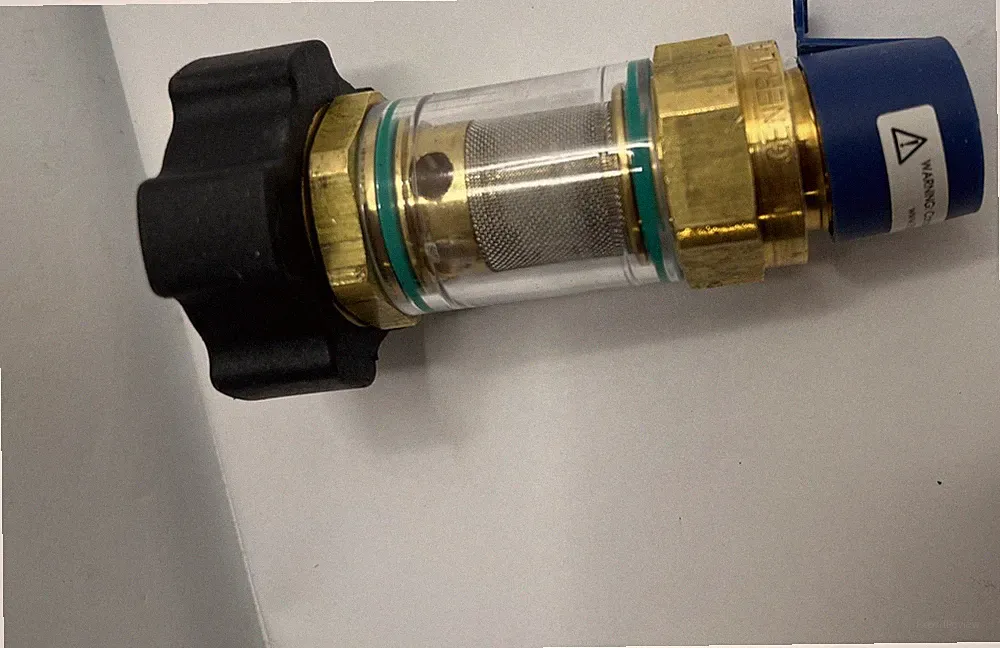General Pump 100649 DuraView Garden Hose Filter Assembly Gold Pressure Washer