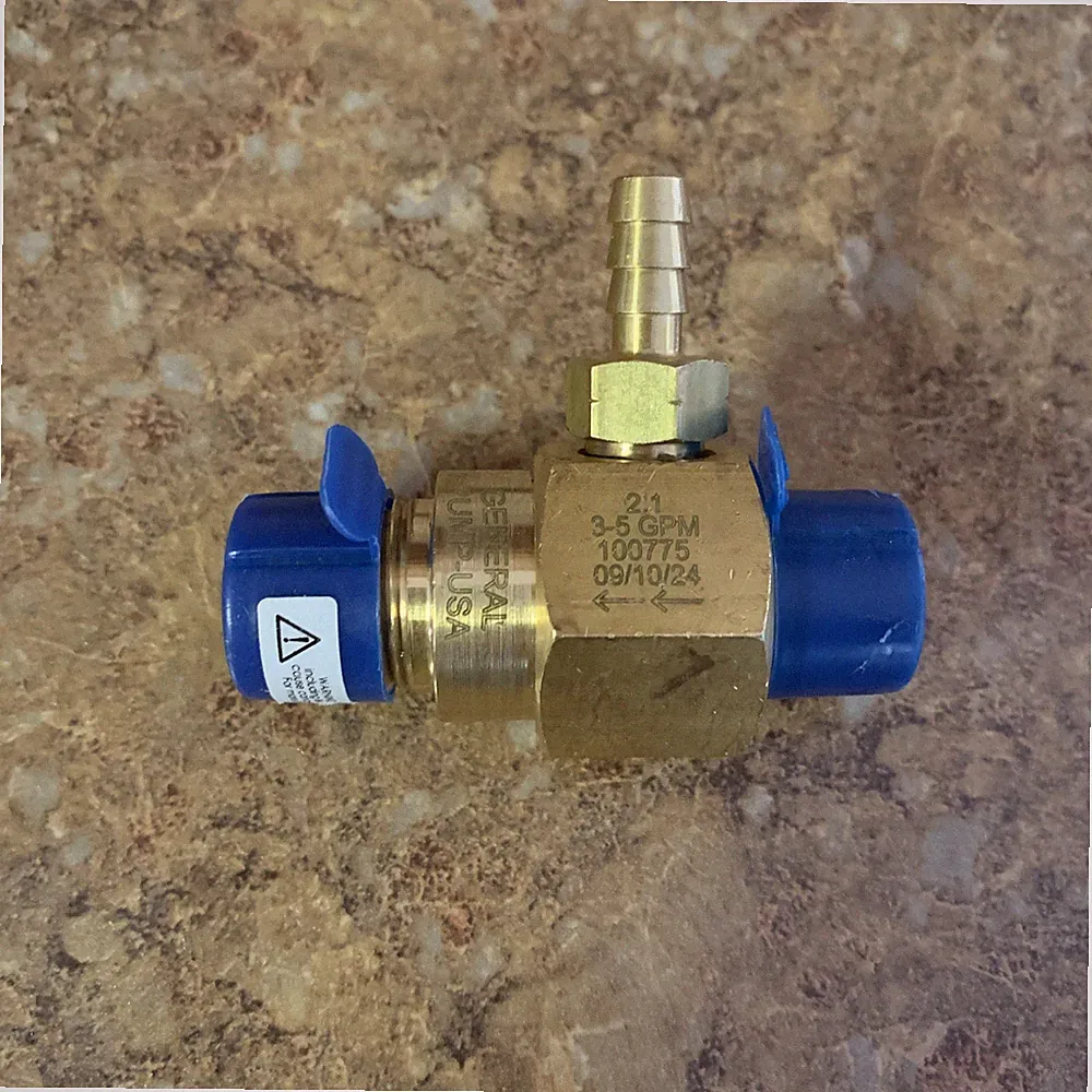 General Pump 100775 Pressure Washer Detergent Chemical Injector 2.1mm 3/8" MPT