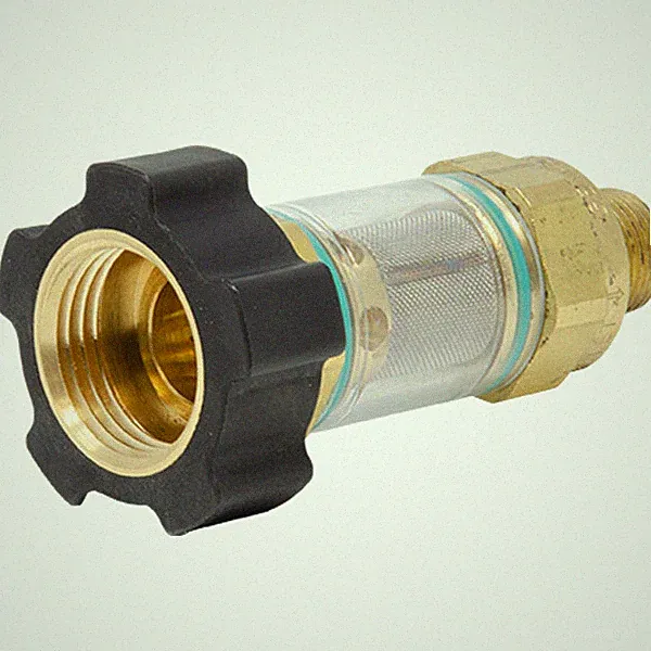 General Pump Dura View Pressure Washer Inlet Filter 3/8" NPT x 3/4" GH 100650