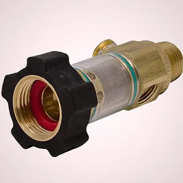 General Pump Pressure Washer Inlet Garden Hose Adapter Filter 1/2" Bypass Ports