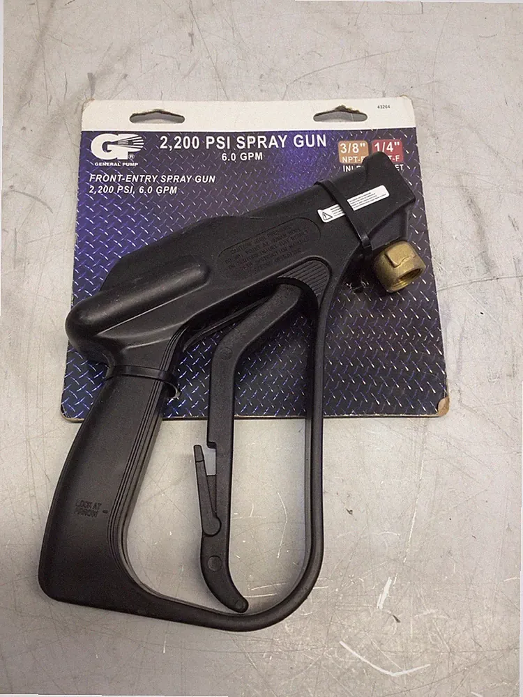 General Pump Pressure Washer Spray Gun 2200 PSI 6 GPM Front Entry Spray Gun