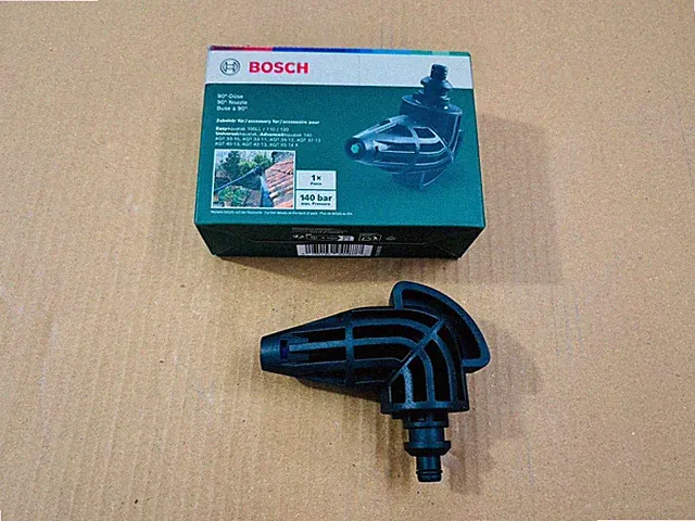 Genuine Bosch High Pressure Washer 90 Degree Nozzle (140 bar)