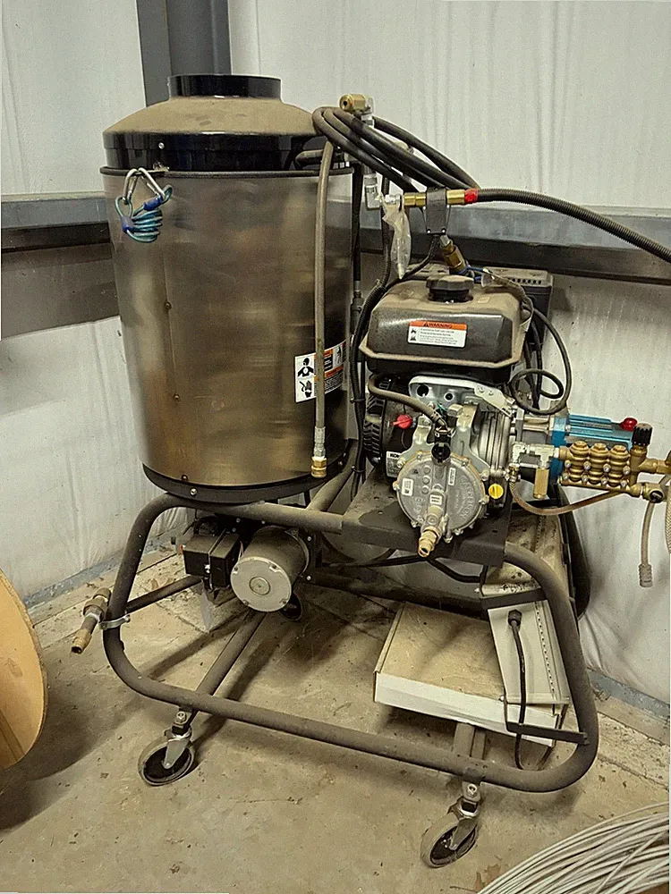 GI Industries HPW-3500 Natural Gas Hot Water Pressure Washer System 3500psi
