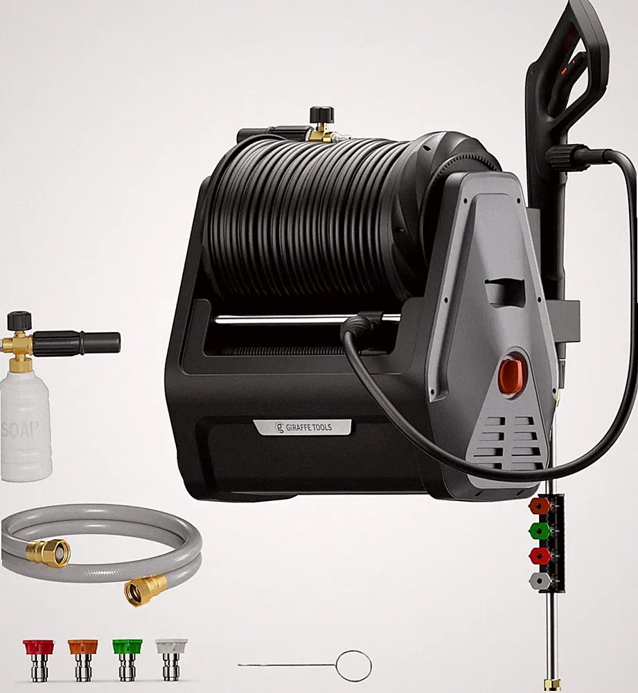 Giraffe Tools 2.2 GPM Electric Pressure Washer Power Washer 100FT Max 2900 PSI