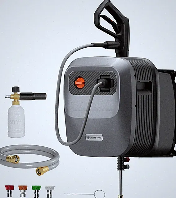Giraffe Tools Grandfalls G20 Retractable Pressure Washer 2500PSI