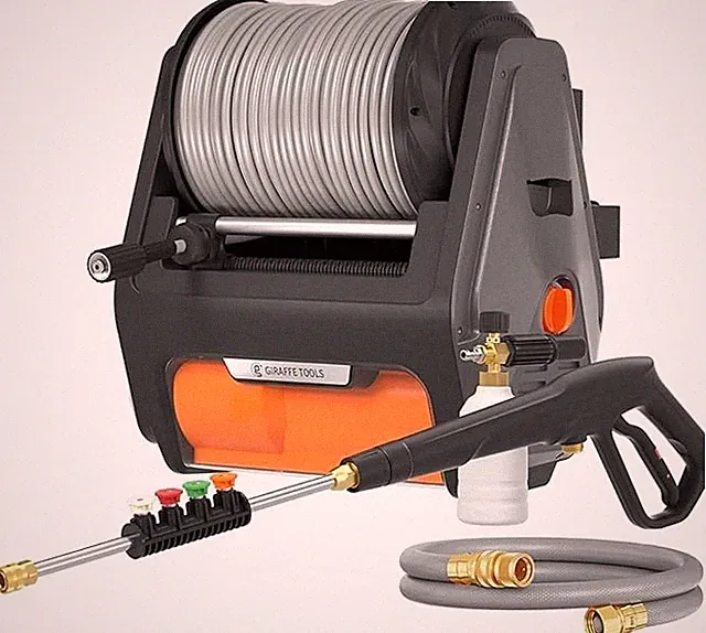 Giraffe Tools Grandfalls Wall Mounted Pressure Washer 2900 PSI