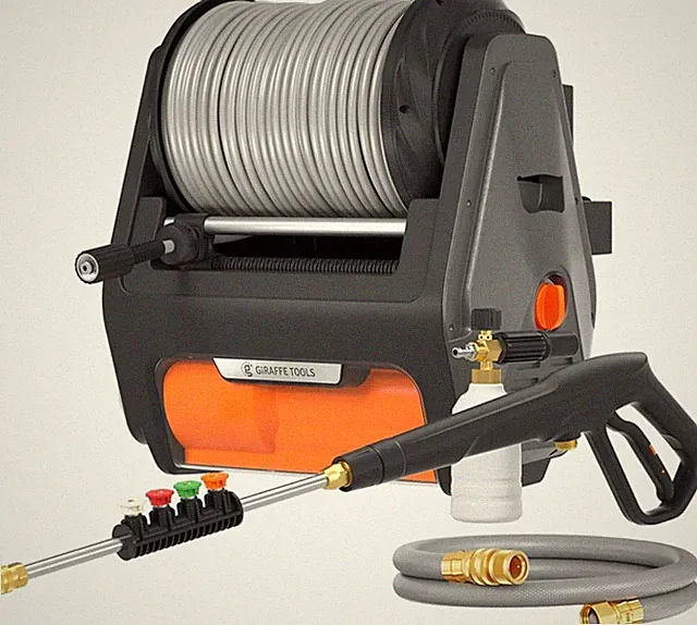 Giraffe Tools Grandfalls Wall Mounted Pressure Washer 2900 PSI