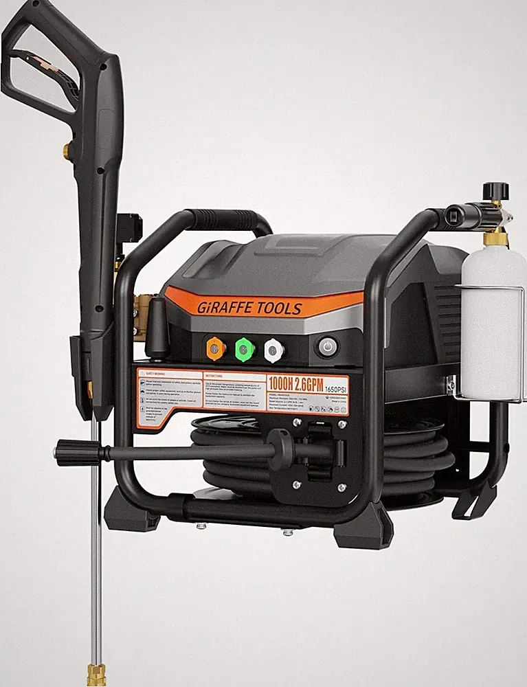 Giraffe Tools Retractable Electric Pressure Power Washer UltraFlow Max 2.6GPM