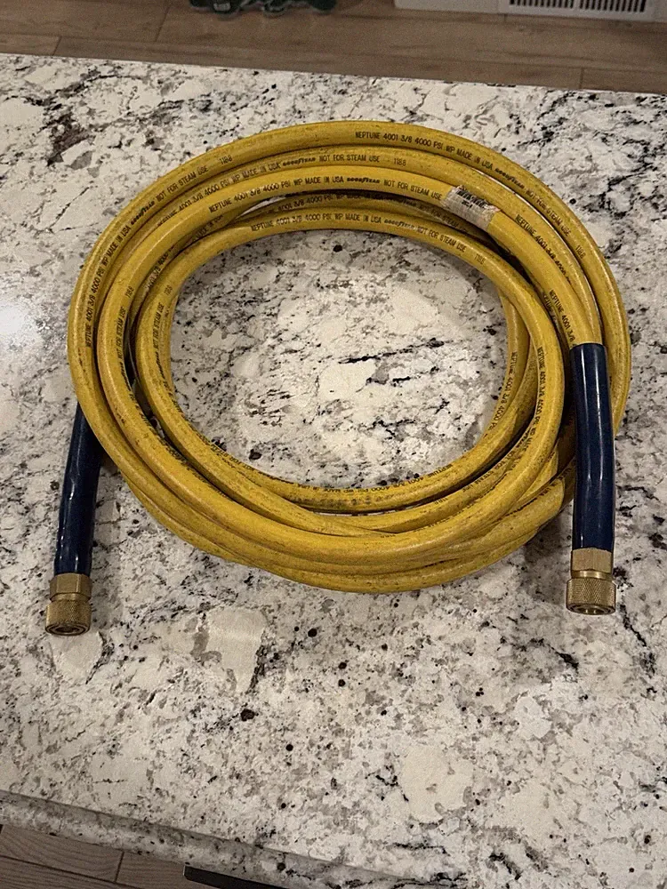 Goodyear Neptune 4001 Pressure Washer Hose – 3/8” x 30 ft – 4000 PSI