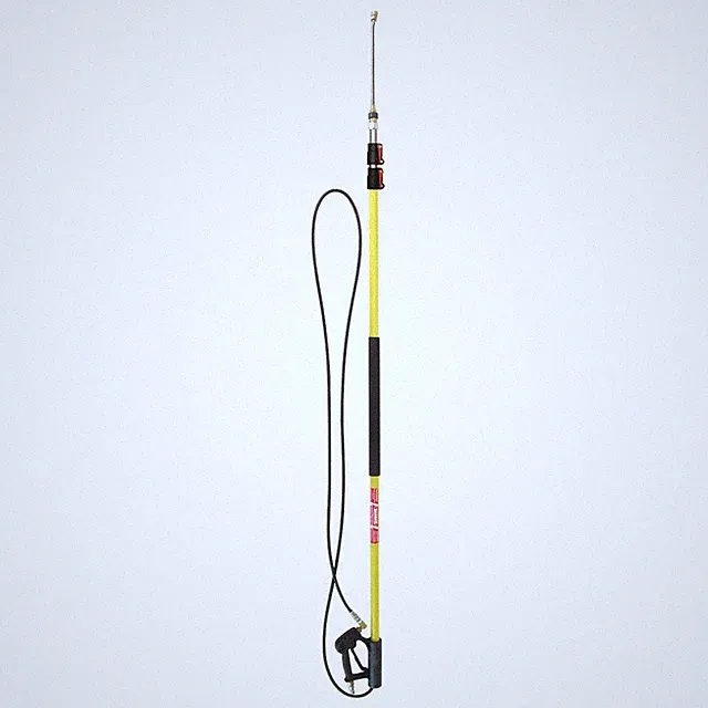 GRAINGER APPROVED 1MDD9 Telescoping Wand,18 Ft,Fiberglass 1MDD9