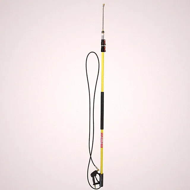 GRAINGER APPROVED 1MDH7 Telescoping Wand,24 Ft,Fiberglass 1MDH7