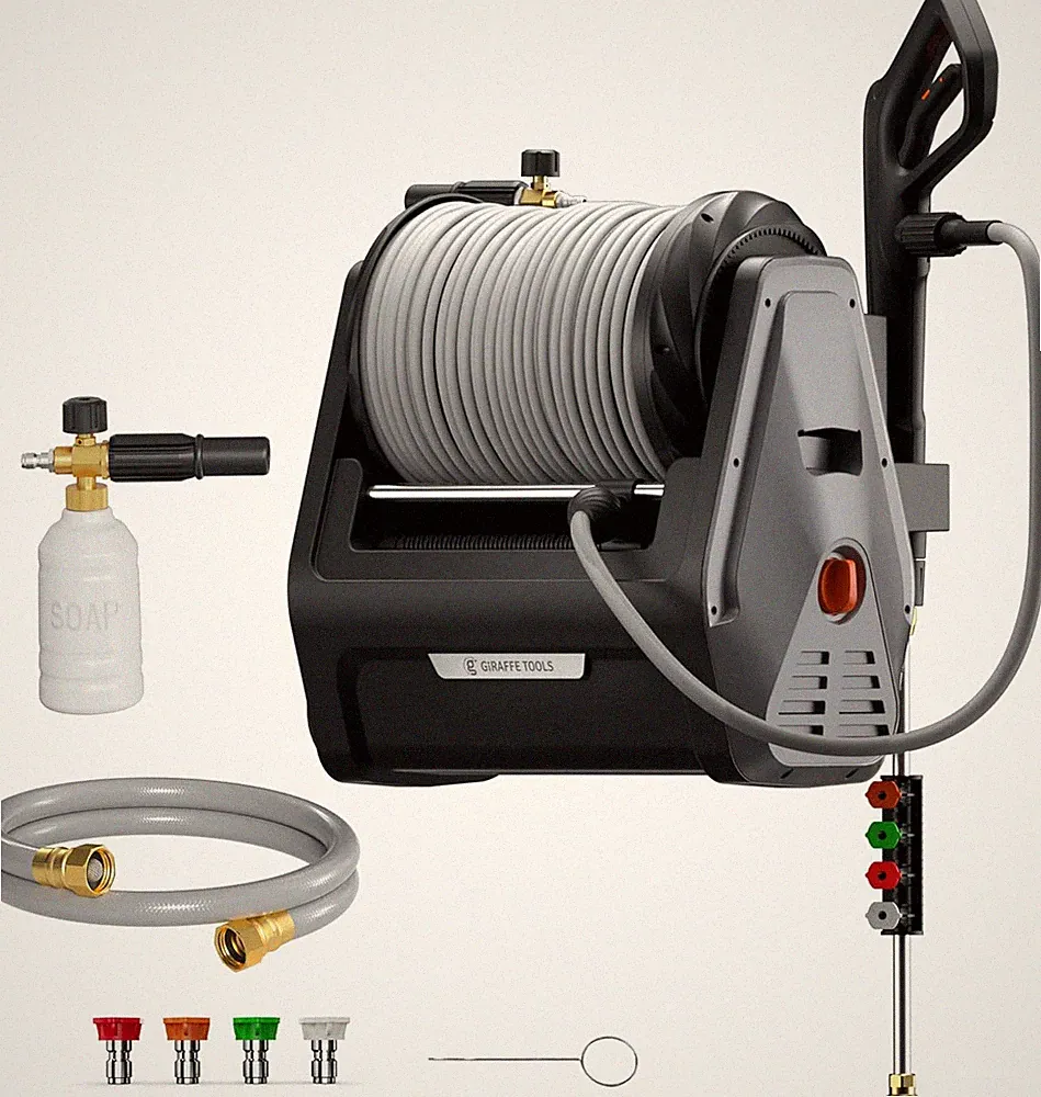 Grandfalls 2900PSI Electric Pressure Washer with 100ft Hose