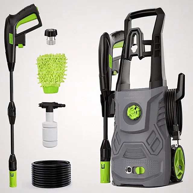 GRAY - ELECTRIC PRESSURE WASHER HOSE NOZZLE 4500PSI HIGH PRESSURE CLEANING