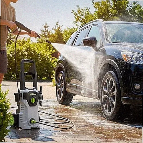 GRAY - ETOOLAB PORTABLE POWER WASHERS, 4 QUICK CONNECT NOZZLES, HIGH PRESSURE