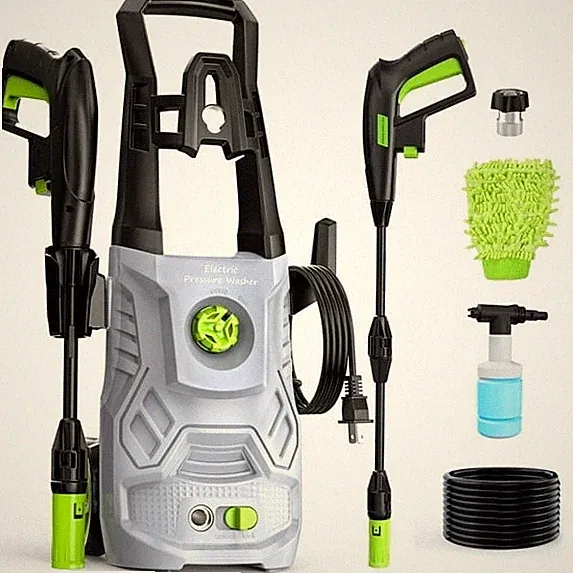 GRAY - HOMSHADE ELECTRIC PRESSURE WASHER 4200PSI MAX 2.6 GPM POWER WASHER