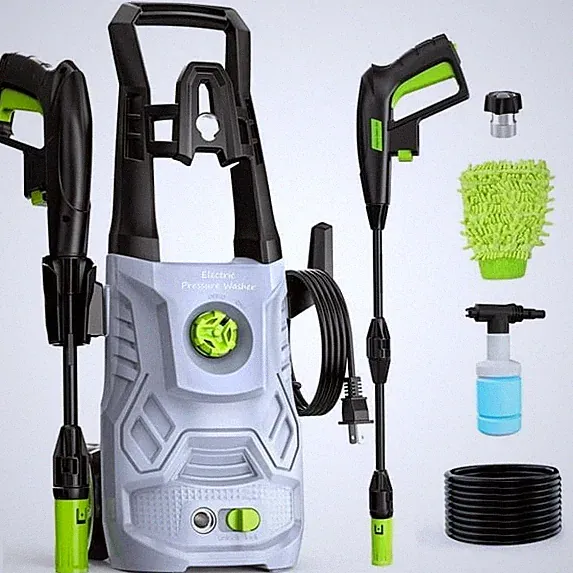 GRAY - HOMSHADE ELECTRIC PRESSURE WASHER 4200PSI MAX 2.6 GPM POWER WASHER