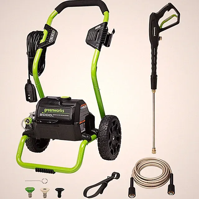 Green 2000 PSI Electric Pressure Washer - PWMA Certified