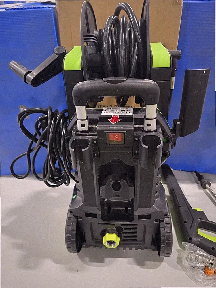 GREEN - GENERIC ELECTRIC PRESSURE WASHER, 3800PSI MAX 2.6GPM SMART HIGH PRESSURE