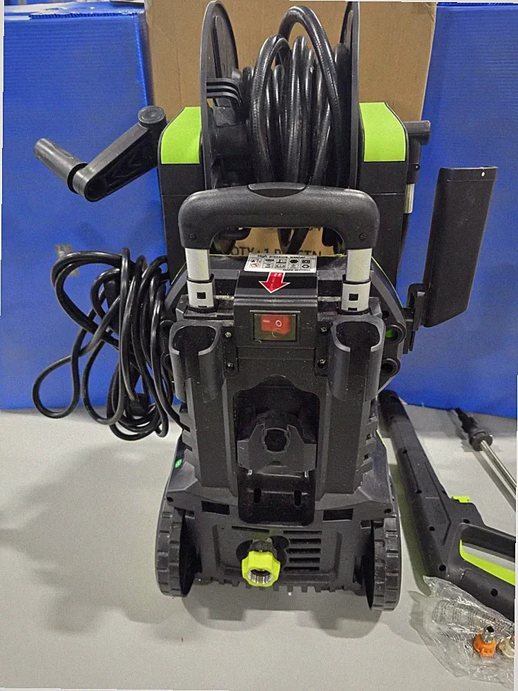 GREEN - GENERIC ELECTRIC PRESSURE WASHER, 3800PSI MAX 2.6GPM SMART HIGH PRESSURE