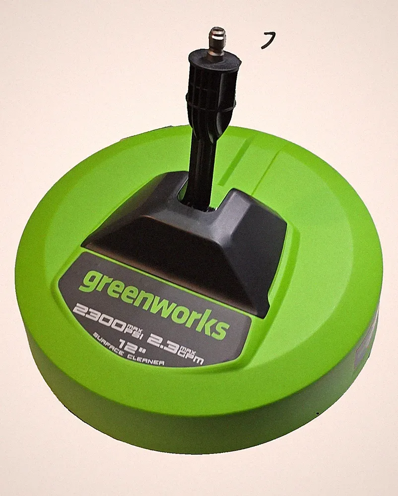 Greenworks 12 in Surface Cleaner for Electric Pressure Washer 2900 PSI SC120