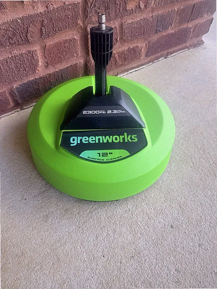 Greenworks 12” Pressure Washer Surface Cleaner 2300 PSI 2.3 GPM Attachment