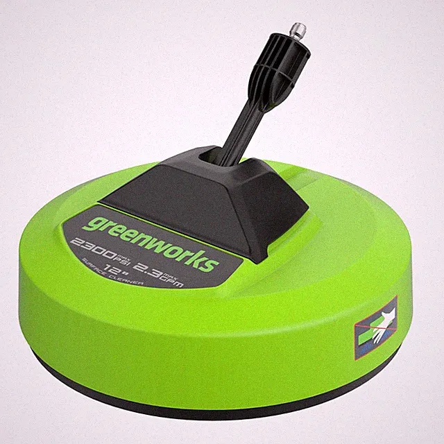 Greenworks 12inch Rotating Surface Cleaner Compatible Up to 2300 PSI