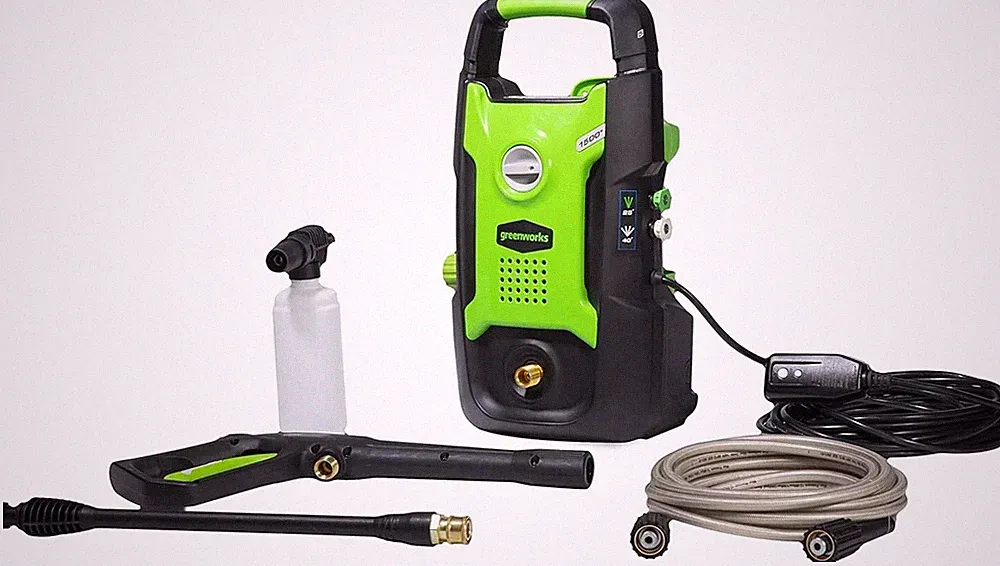 Greenworks 1500 PSI 1.2 GPM Pressure Washer (Upright Hand-Carry) PWMA Cert ~NEW