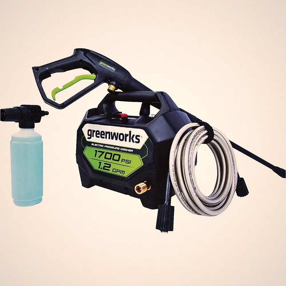 Greenworks 1700 PSI 1.2 GPM Cold Water Handheld Corded Electric Pressure Washer