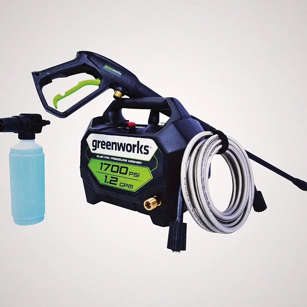 Greenworks 1700 PSI 1.2 GPM Cold Water Handheld Corded Electric Pressure Washer